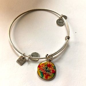 Alex & Ani Create your own peace of mind bracelet